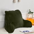 thumbnail image 3 of Home Soft Things Super Soft Bedrest Pillow w/ Arms - 20x18x17" - Avocado, 3 of 10