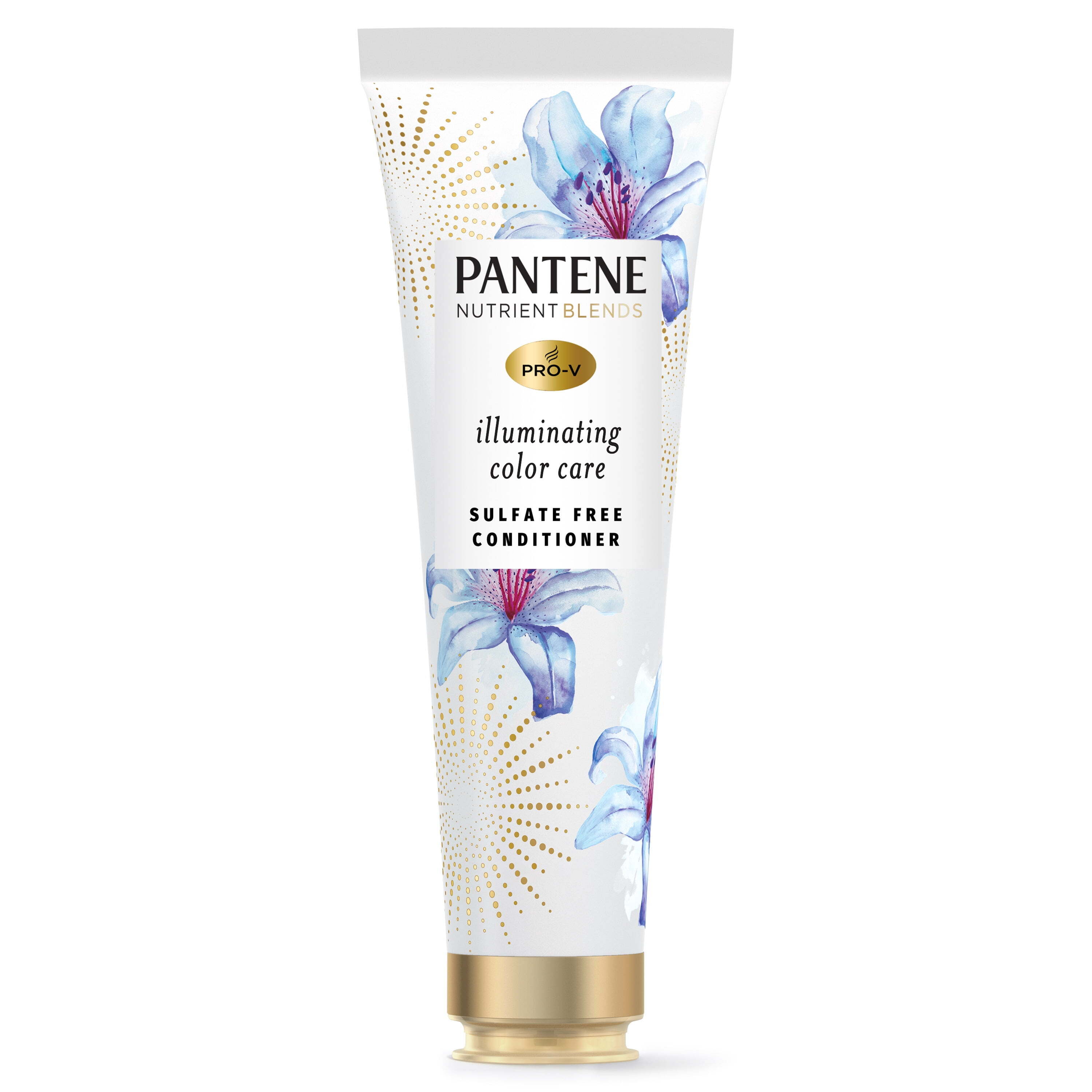 Pantene Conditioner Sulfate Free, Illuminating Conditioner with Biotin, Color Safe, 8.0 fl oz