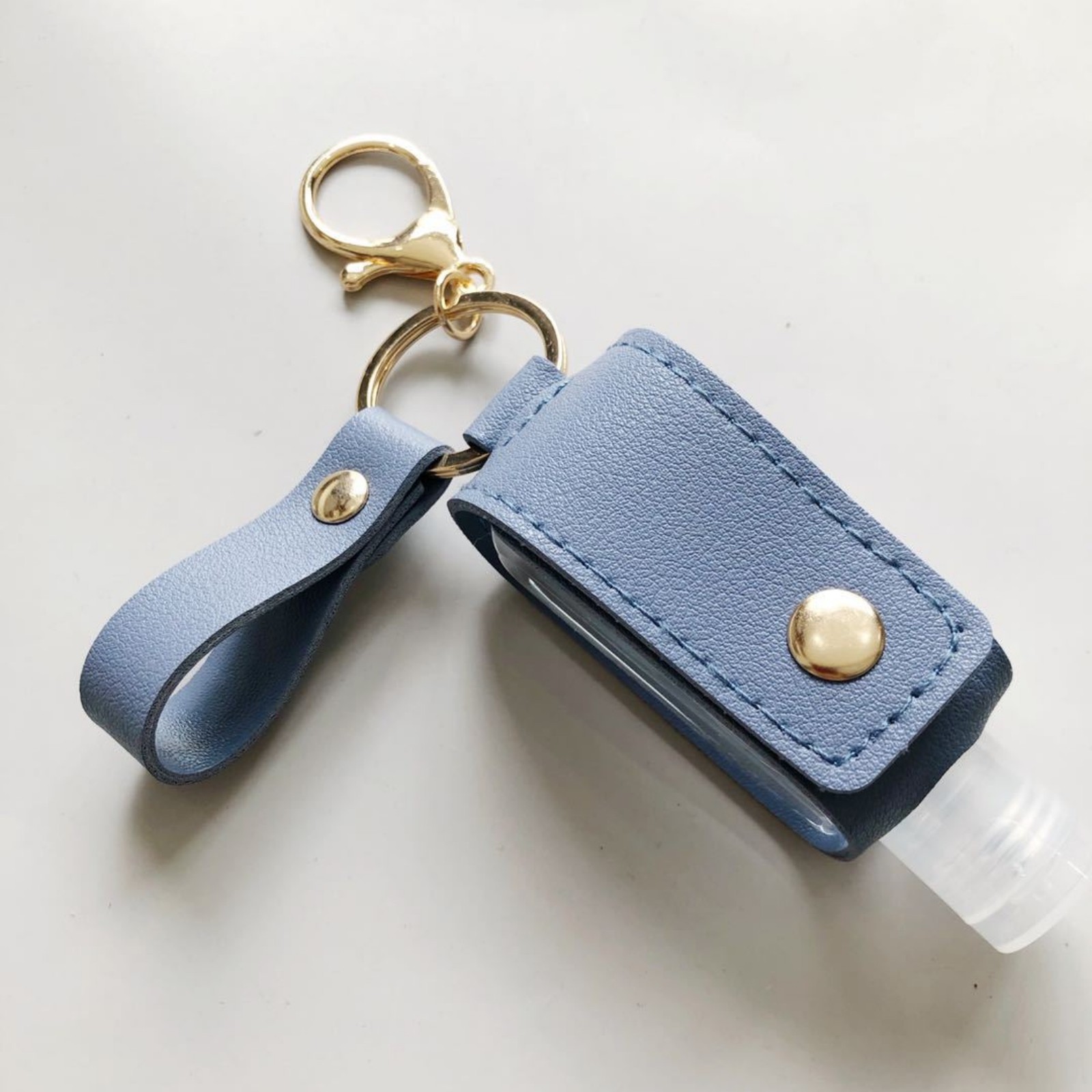 Gaiseeis Hand Disinfectant Liquid Refillable Travel Bottle Keychain