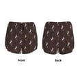 thumbnail image 5 of Picia Leopard Print Pattern Women's 2 in 1 Athletic Running Shorts High Waisted Workout Casual Gym Sweat Shorts with Comfy Liner Zipper Pockets-XX-Large, 5 of 9