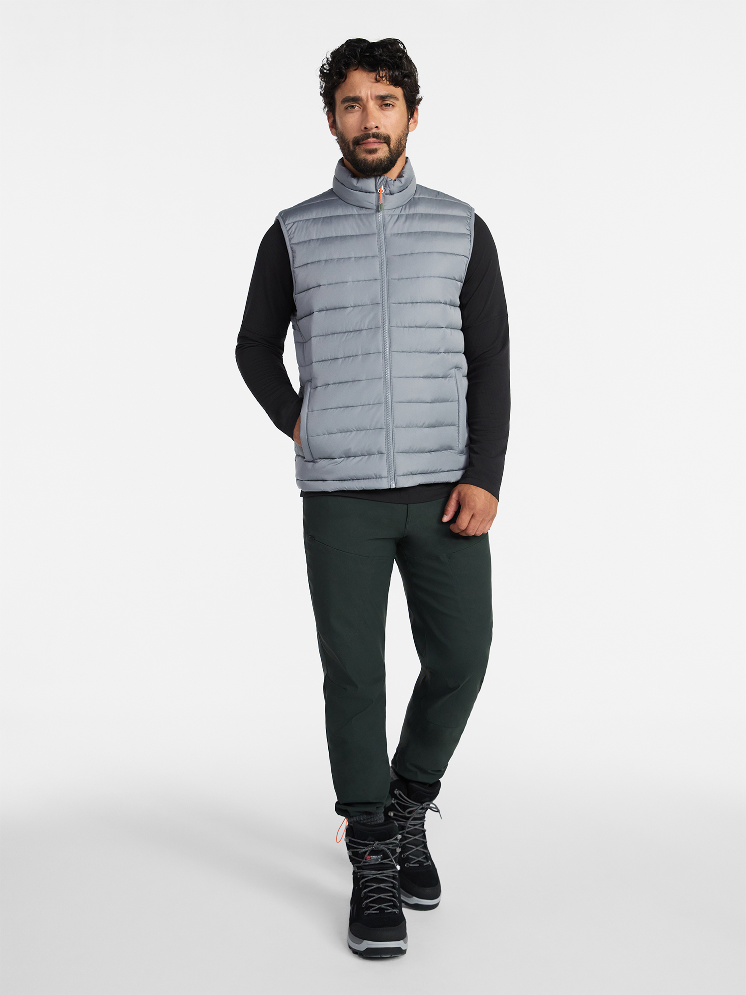 Ozark Trail Men's and Big Men's Puffer Vest, Sizes S-3XL