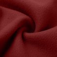 thumbnail image 5 of LIWENLI Men's Wide Leg Sweatpants Fleece Lined Baggy Pants with Open Bottom Drawstring Waist S-2XL (Brick Red,XXL), 5 of 8