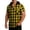 #182-Yellow, variant on Ceisia Men Casual Fashion Plaid Turn-down Collar Button Closure Pocket Sleeveless Shirt Vest Super Soft Breathable Sweat-absorbent Summer Daily Outdoor Beach Office Top Red XXL Gifts
