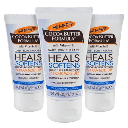 Formula Cream - (3 Pack) Palmer's Cocoa Butter Formula with Vitamin E Concentrated Cream, 2.1 oz