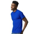 thumbnail image 3 of Gildan DryBlend Short Sleeve T-Shirt for Men, Crew Neck, Classic Fit, Deep Royal, S-3XL, 1-Pack, 3 of 5