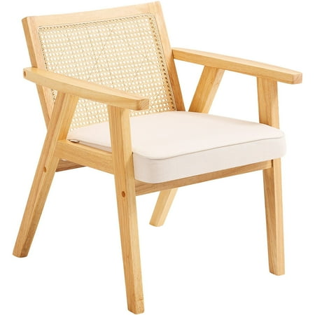 mid century modern rattan chair product