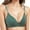 Green, variant on Sngxgn Women's Pure Comfort Wireless Lace Longline Bralette(Black,38)