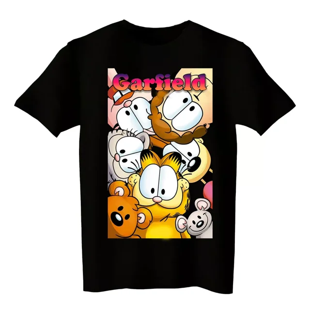Playera Garfield Retro Cartoons Mod J
