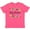 Retro Heather Pink, variant on Inktastic Big Sister - bright flowers Youth T-Shirt