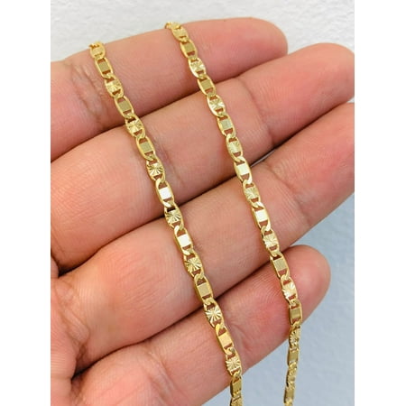 14K GF Valentino Chain Baby Newborn 16 inch Unisex - Prime Jewelry 269