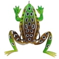 thumbnail image 1 of Señuelo Cebo Silicona 6 5 Cm 19g Cebo Artificial para Bagre Lubina (verde Marrón), 1 of 9