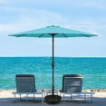 thumbnail image 5 of Simple Deluxe 9" Patio Umbrella Outdoor Table Market Yard Umbrella with Push Button, 5 of 7