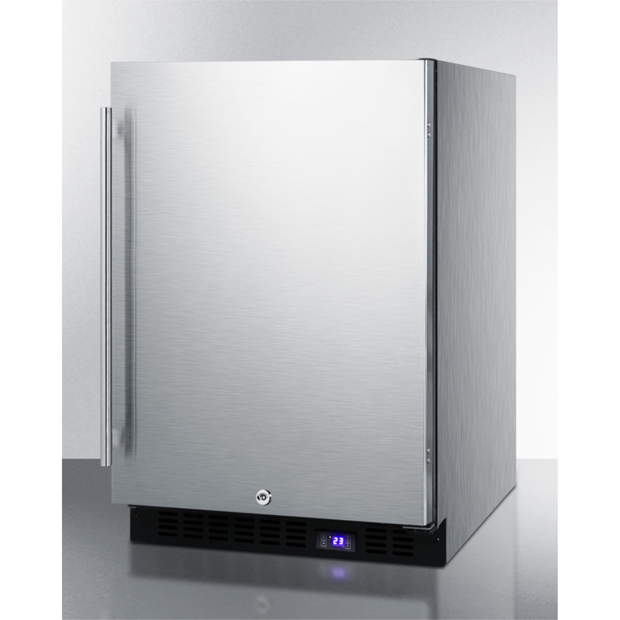 24" Wide Outdoor All-Freezer, Stainless Steel Cabinet