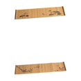 thumbnail image 1 of 2Pcs Tradtional Chinese Bamboo Wooden Tea Mats Almohadillas A Prueba De Calor, 1 of 9