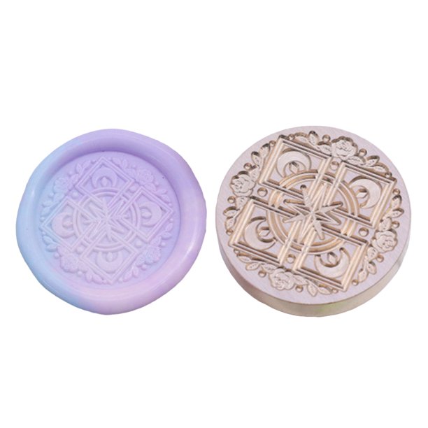 Cabezal de cobre de 25mm, serie clásica de dulces Vintage, cabezal de impresión de sellos para tarjeta de boda Hugtrwg Para estrenar