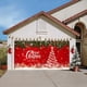 thumbnail image 5 of Decoraciones navideñas, adornos navideños para garaje, decoración para la puerta del garaje, pancartas navideñas, telones de fondo, decoración colgante para interiores y exteriores, casas, jardines, f, 5 of 6