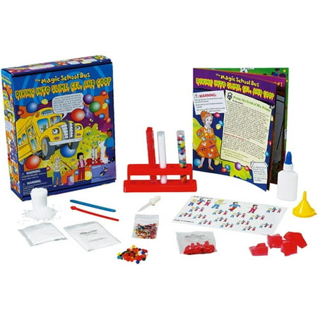 The Magic School Bus - Diving into Slime, Gel, and Goop Science Experiments Kit