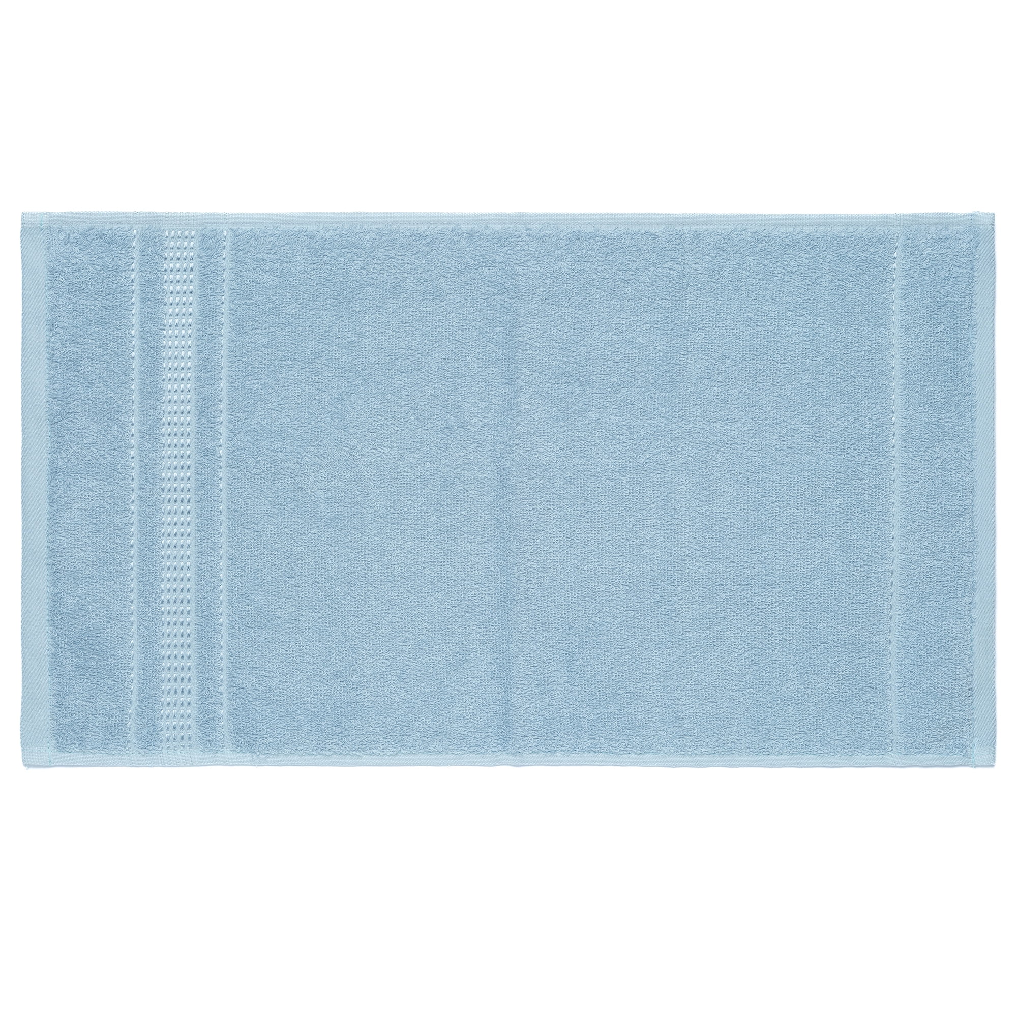 Melissa Linen 4 Piece Bath Towel Sets, (Bath Towel, Hand Towel, 2 Fingertips Towels for Adults), Ultra Absorbent and Soft, Ocean Blue
