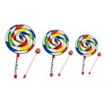 thumbnail image 1 of Orff Instruments Lollipop Drums 6/8/10 Inch Three Size Dance Props Percussion Instruments Hand Drum Education Toys, 1 of 8