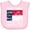 AD-Pink, variant on Inktastic Established November 21, 1789 North Carolina Flag Boys or Girls Baby Bib
