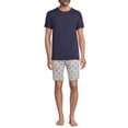 thumbnail image 2 of U.S. Polo Assn. Men's Lounge Short Sleeve T-Shirt and Shorts Set, 2 of 5