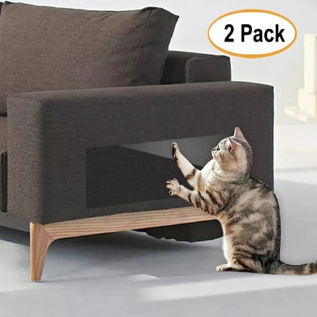 2Pcs Anti Scratch Mattress Couch Protector for Cats, Stop Pets from Scratching Furniture, Chair and Sofa Deterrent Guards, Corners Scratch Cover, Claw Proof Pads for Door and