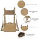 thumbnail image 2 of Paquete de kit de pecho Bolsa de chaleco Bolsa frontal Bolsa de transporte al aire libre, 2 of 7