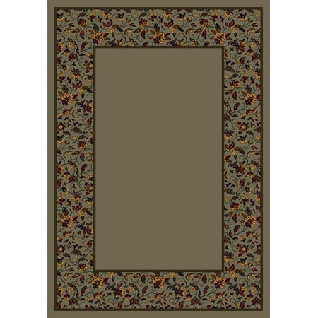 Milliken Design Center Area Rug MARRAKESH SAGE Marrakesh Sage Petals Bulbs 2' 4" x 23' 2" Runner