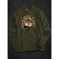 thumbnail image 4 of Light Source Mens Long Sleeve T-Shirt - Remain Rooted In Christ - Moss - X-Large, 4 of 4