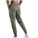 thumbnail image 3 of Pantalones largos de moda para hombre, casuales, de color sólido, con bolsillos y cintura elástica, pantalones cargo casuales para hombre., 3 of 5