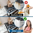 thumbnail image 4 of UHIAGREE Stove Counter Gap Cover,2 pack 25 inch Kitchen Silicone Oven Guards for Sides(Black), 4 of 7