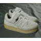 thumbnail image 2 of Ad-id-as Shoes Mens 8 Gray White Forum Low Platform Sneakers Basketball Crystal, 2 of 6