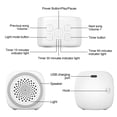 thumbnail image 6 of TSV White Noise Machine, Mini and Portable Travel Sound Machine for Sleep, 26 Soothing Sounds, Timer Function, 6 of 8
