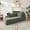 Green, variant on 78" Corduroy Couch Bed, Multifunctional Convertible Sofa Bed with flexible configuration, Convertible Chaise Lounge Indoor with supportive pillows for living room gatherings, Green