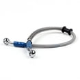 thumbnail image 2 of 40cm/16" M10 Brake Oil Hose Line Banjo Fitting Stainless Steel End, 2 of 2