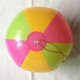 thumbnail image 2 of 5pcs Inflatable 8" Six Color PVC Panel Beach Balls Pool Toys, 2 of 3