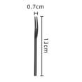 thumbnail image 2 of Fourchettes à Dessert en Acier Inoxydable 5.12 Pouces, Fourchettes à Cocktail, Fourchettes à Apéritif en Acier Inoxydable, Lot de 6, 2 of 5