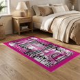thumbnail image 2 of ODIKA Leopard Zebra Stripe Tower Centerpiece Print Spotted for Small Living Room, Playroom, Bedroom, Easy Care Kids Safe, 2 of 7
