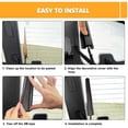thumbnail image 4 of Windshield Defogger Guards, 1 Pair Classic Black Electrical Insulation Rear Window Heater Protect Trim Precise  For Bronco, 4 of 8
