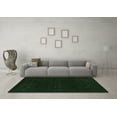 thumbnail image 3 of Ahgly Company Indoor Rectangle Abstract Emerald Green Contemporary Area Rugs, 2' x 5', 3 of 4
