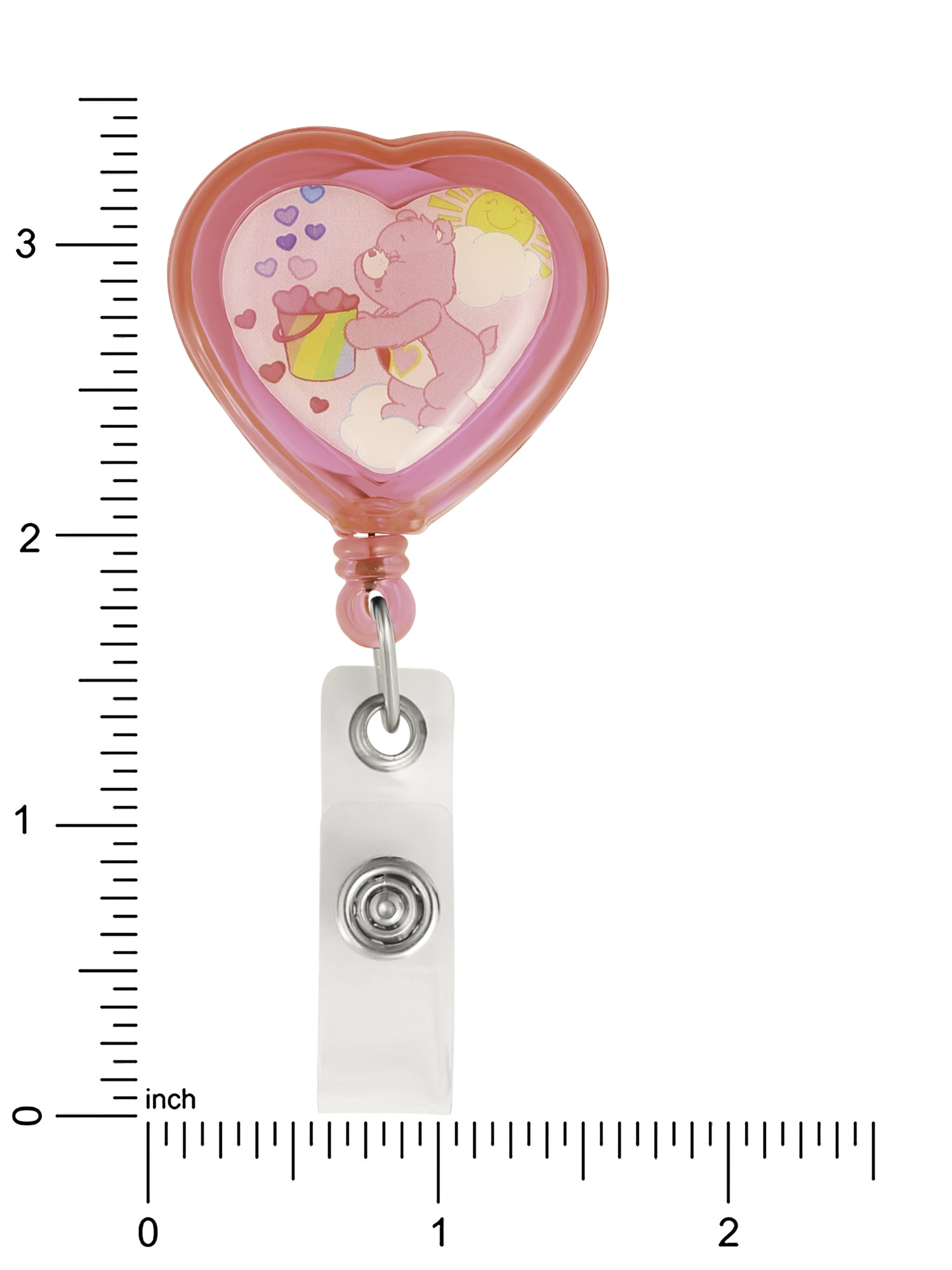 Cloudco Care Bears Retractable ID Badge Holder, 26-Inch Alligator