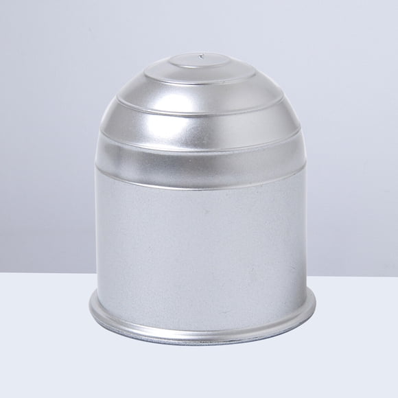 HAMPPLIES Cubierta Para Bola De Remolque Plateada Compatible Con Enganches Normales Para Vehículos