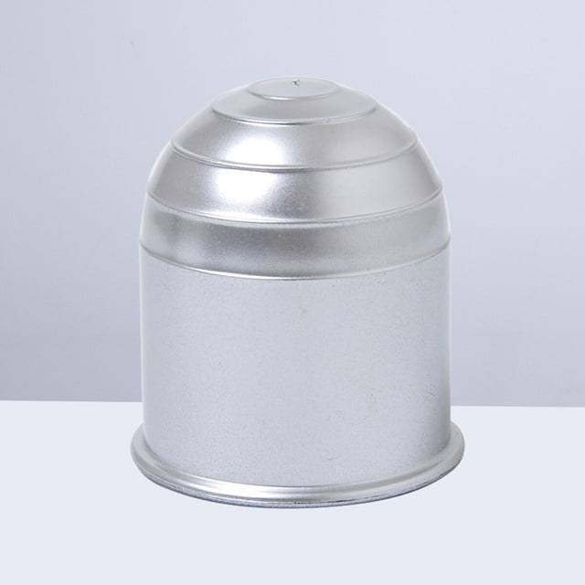 HAMPPLIES Cubierta Para Bola De Remolque Plateada Compatible Con Enganches Normales Para Vehículos