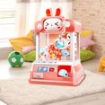thumbnail image 1 of Máquina de garra, juego de mesa, dispensador de , juguete expendedor, novedad, manivela, muñeca rosa, 1 of 8