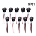 thumbnail image 1 of 5-Pack 12V 20A Round Rocker Switch with ON/OFF Marking Snap-in Installation for Automotive and Home Appliances, 1 of 1