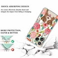 thumbnail image 3 of Flower Jungle Fest Case for iPhone 14 Pro Max,Aesthetic Colourful Floral Pattern Soft TPU Full Cover Case, 3 of 5