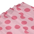 thumbnail image 4 of Shower Curtain, Pinkdot pattern Waterproof Fabric Plastic Shower Curtain, Drying Fast Bathroom Curtain with 9 Buttonholes, Ruffle Shower Curtain 60x72in, 4 of 8