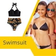 thumbnail image 3 of Minnieouse Traje de baño Ropa interior con cuello en V Diseño de moda piezas Traje de baño Mano de obra Traje de verano Push Up Ropa de playa más conjuntos de ropa Minnieouse AP012047-00, 3 of 6