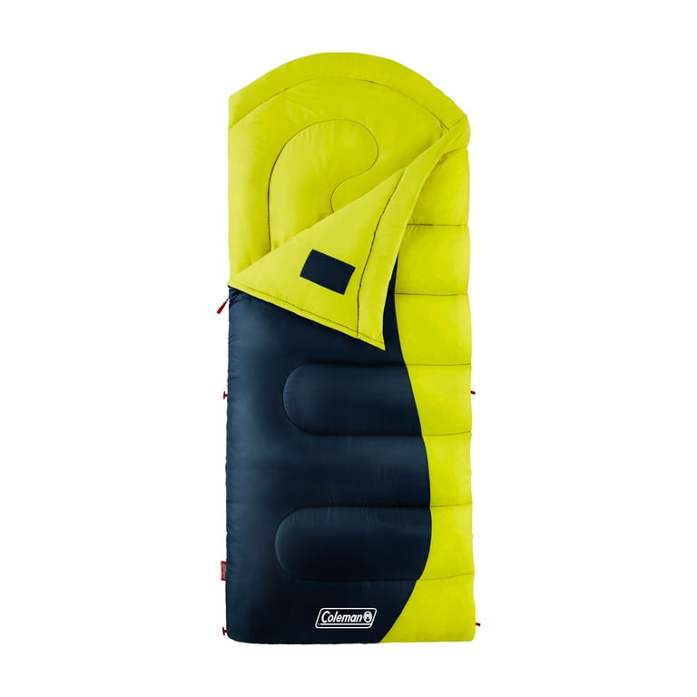 Coleman Spider 20 Degree Cold Weather Mummy Big and Tall Sleeping Bag Green 84 x36 Walmart