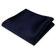 thumbnail image 1 of MesaSe Men‘s Satin Solid Plain Color Handkerchief Hanky Pocket Square for Wedding Party, 1 of 11